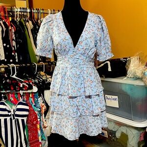 Floral Wrap Dress..brand new